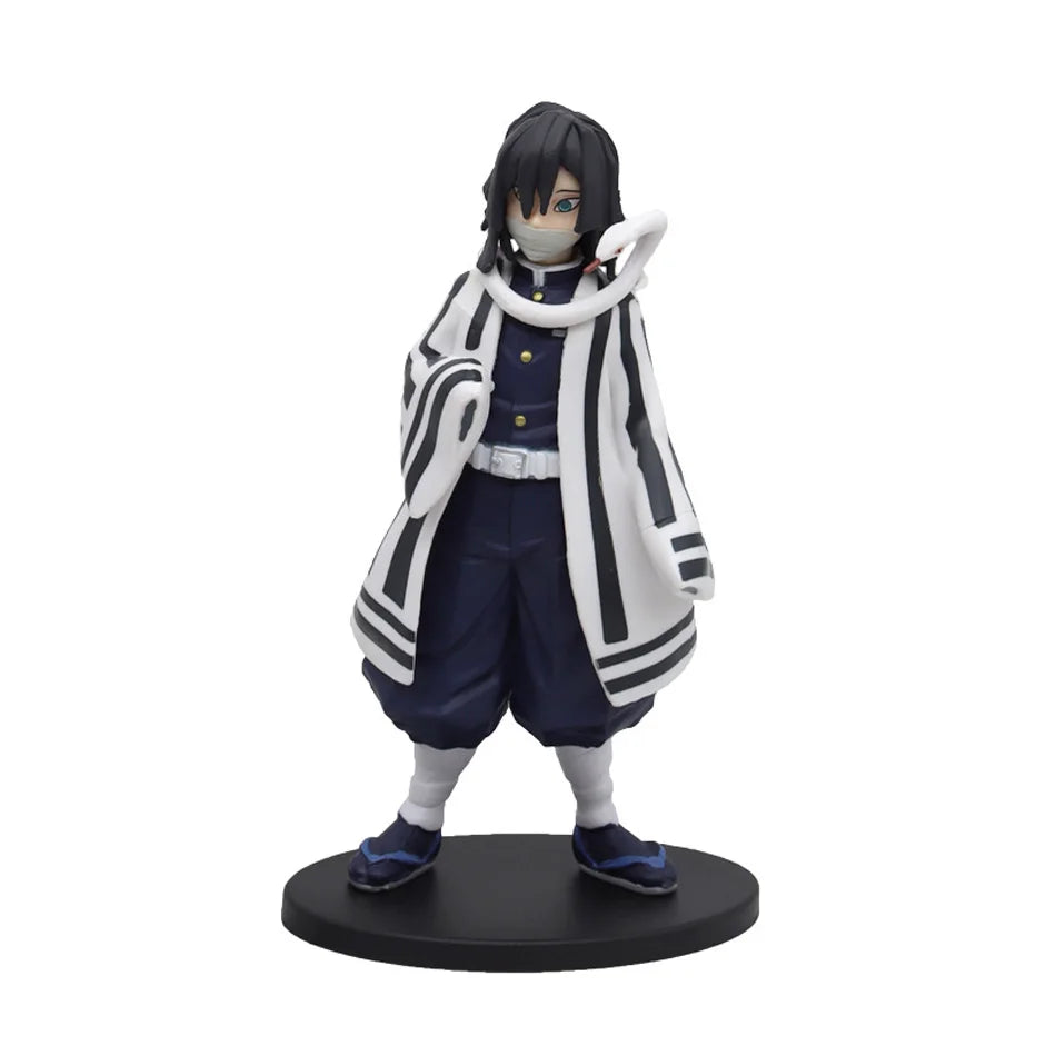 Anime Demon Slayer Kimetsu no Yaiba Figure Kamado Tanjirou Action Figure Agatsuma Zenitsu Nezuko Warrior PVC Model Toys