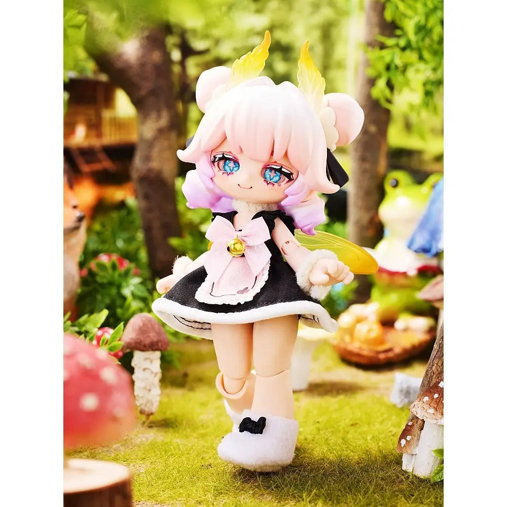 Genuine Kukaka Insect Cafe Series 12 Points Bjd Blind Box Action Figure Trendy Model Toy Kawaii Room Decor Birthday Gift