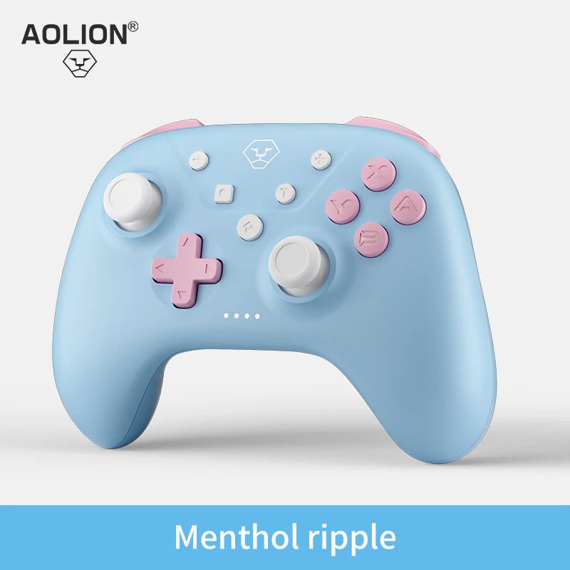 AOLION Bluetooth controller For Switch 2/1/PC/iOS/Android game pro Gamepad support Tubro Function