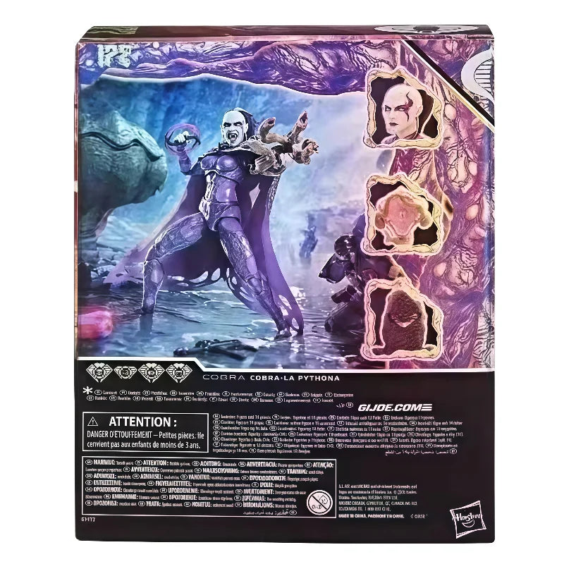 In Stock Hasbro G.I. Joe GI JOE Classified Series 6'‘ Cobra-la Pythona Action Figure Model Collect Hobbies Toys Holiday Gift