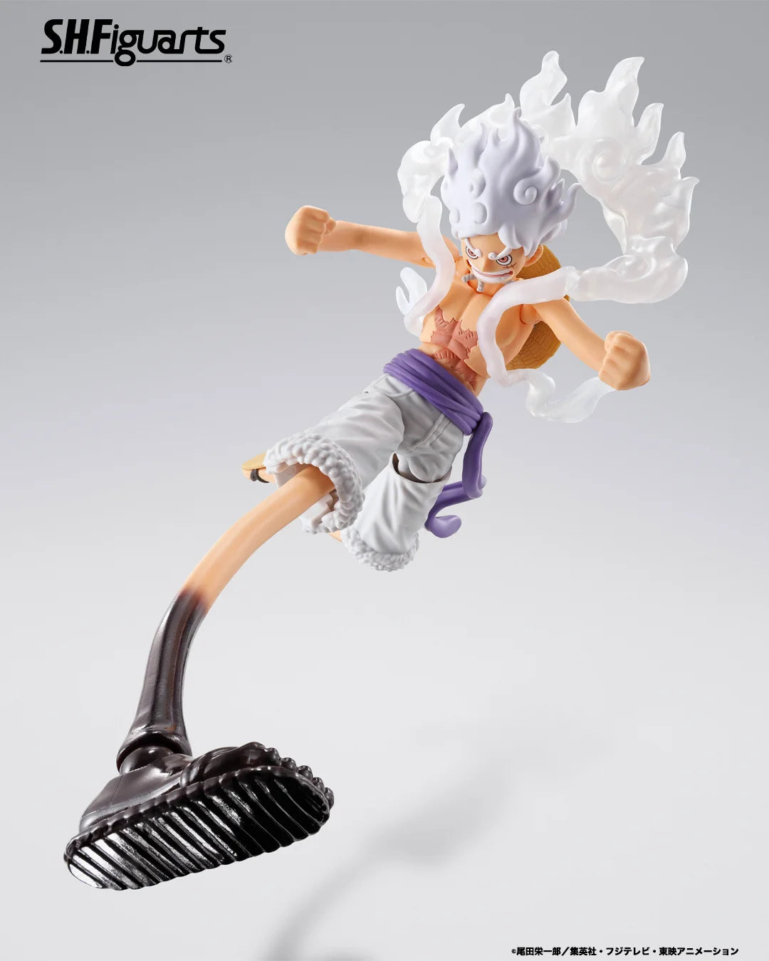 Original Bandai Sh Figuarts SHF ONE PIECE Monkey.D.Luffy Gear5 Future Island Egghead Action Figures Anime Model Toys Collection