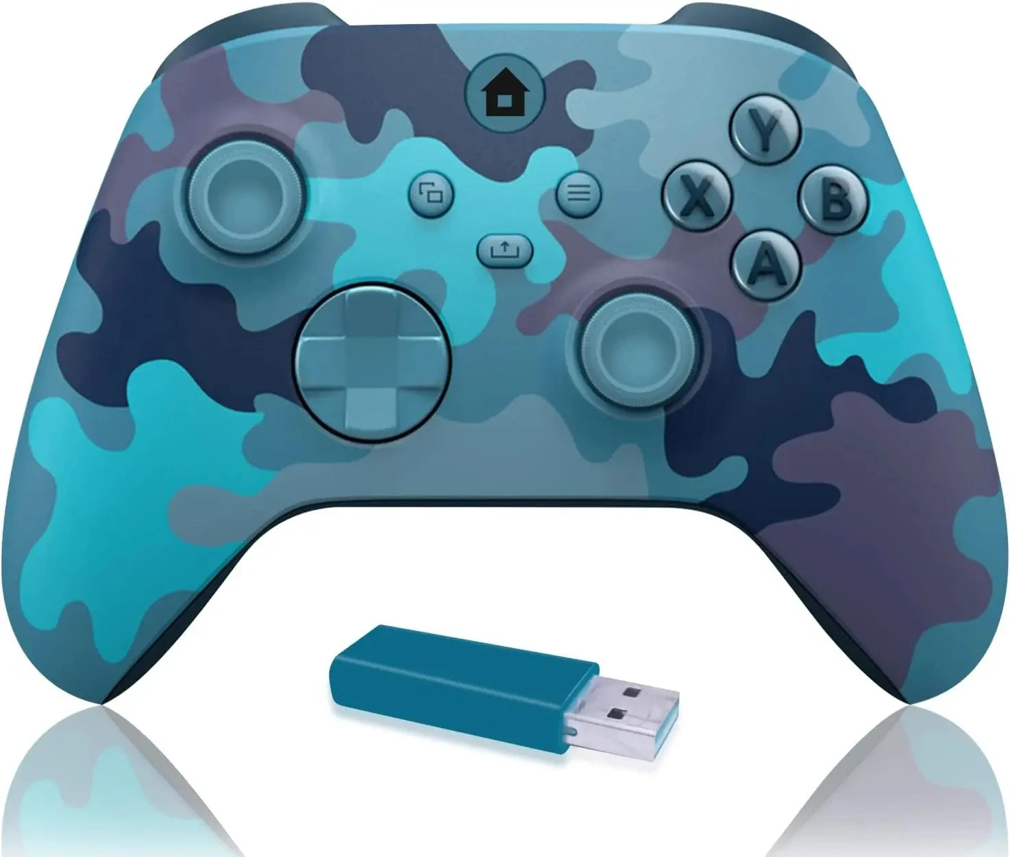 NEUER 2,4G Wireless Game Controller für Xbox One Series X/S Konsolen-Joysticks mit 2,4G Adapter-Empfänger für Windows PC Gamepad