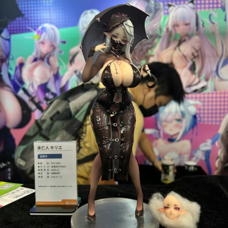 In Stock Genuine Siki Anim Anime Figure 1/7 Scale Figure Widow Kyrie Sueスーエ Artwork Brand New Collectible Statue Toy Gift