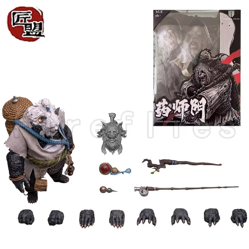 1/12 8inches Jiang Meng Action Figure Furayplanet Series Wave 5 Panda Yin And Yang Anime Model