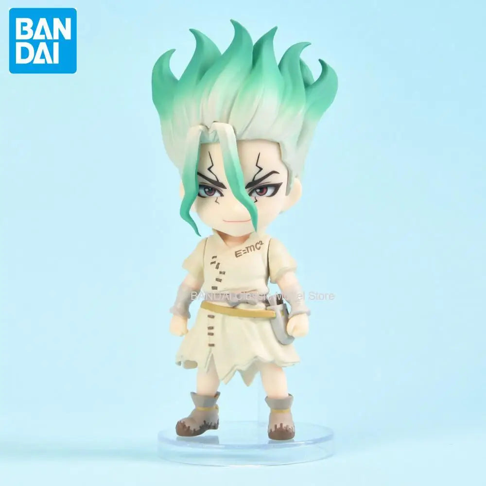 Genuine Official Original Bandai Figuarts Dr Stone Ishigami Senkuu Action Figure Anime Genuine Collectible Boxed Model Dollstoy