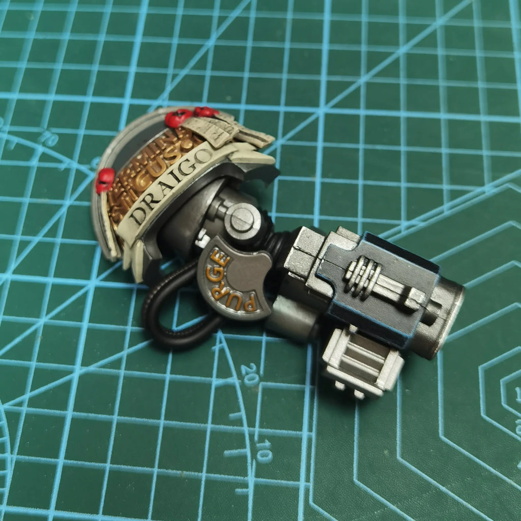 Joytoy Warhammer 1/18 Actionfiguren Grey Knights Kaldor Draigo Modell Toy Boy Geschenke 3,75 Zoll