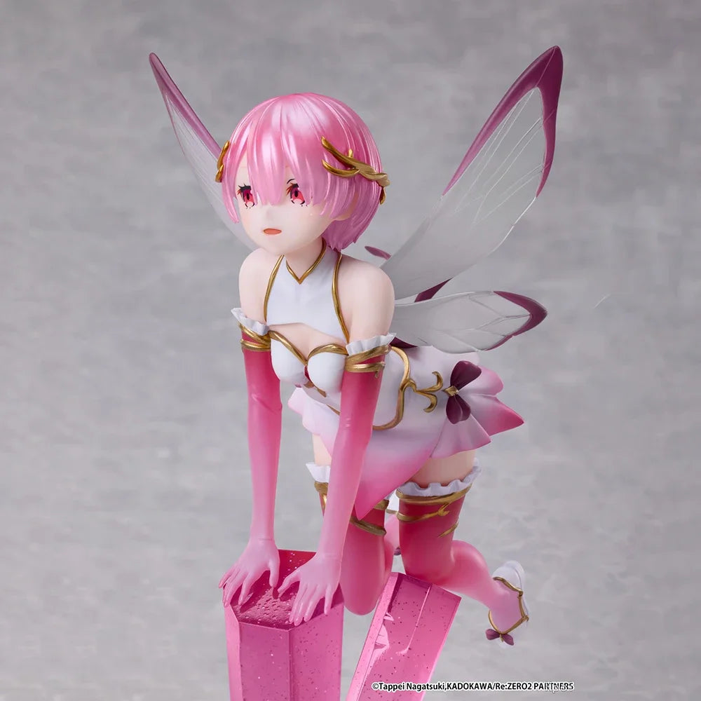 Auf Lager Original ElCOCO Emilia Ram Rem Jewel Princess Re:Life in A Different World From Zero 1/7 Original Anime Figur Modell Spielzeug