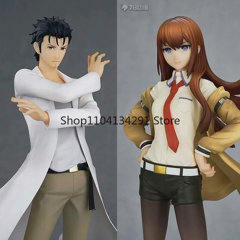 GSC Genuine Original Steins Gate Action Figure Toys For Boys Girls Kids Christmas Gift Collectible Model Ornaments