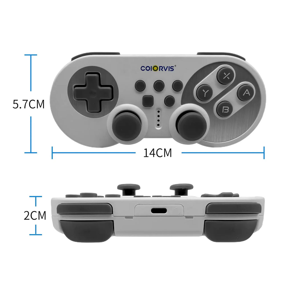 2.4G Wireless Gamepad Retro Gaming Joystick Wired Controller for PC NESPi RetroPie Game Control for Raspberry Pi 4 B