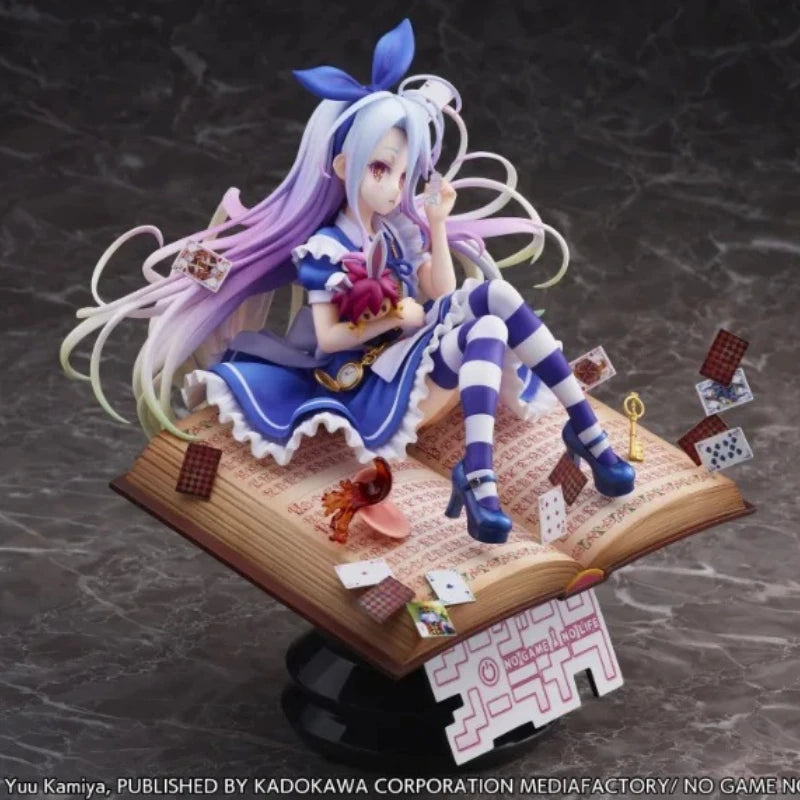 eStream SSF Original:NO GAME NO LIFE Shiro Daydream 24cm PVC Action Figure Anime Figure Model Toys Figure Collection Doll Gift