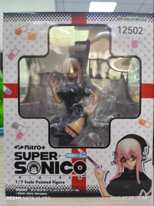 【In Stock Original 】SUPER SONICO Orchid Seed 17cm PVC Anime Action Figure Collectible Model Collection Limited Gift Toys