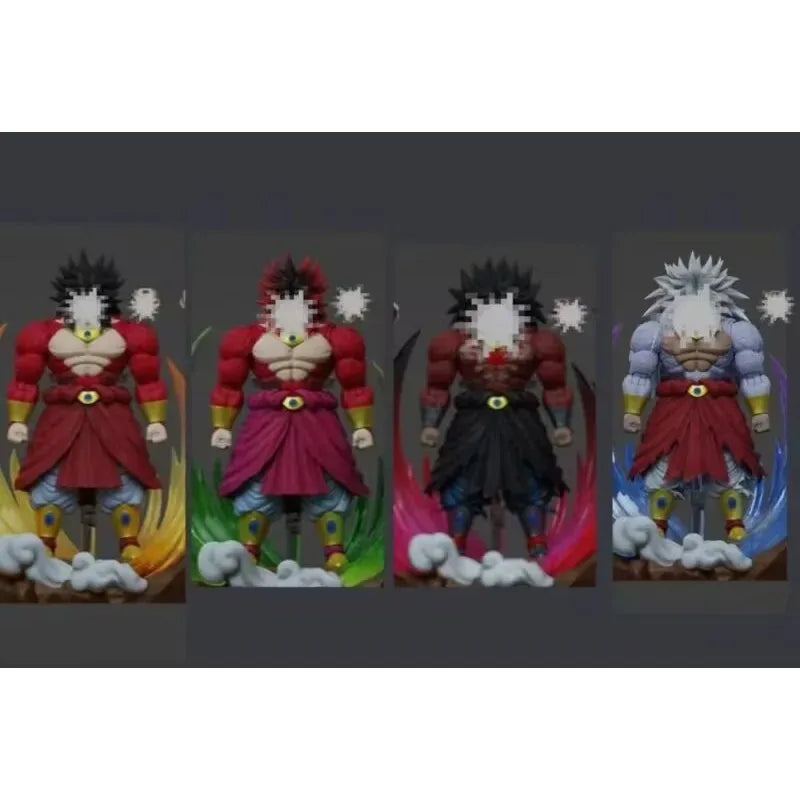New 100% Original kong model Dimensional myth Broly Action Figure Beast God Super Saiyan Anime Figur Dragon Ball Figurine Model