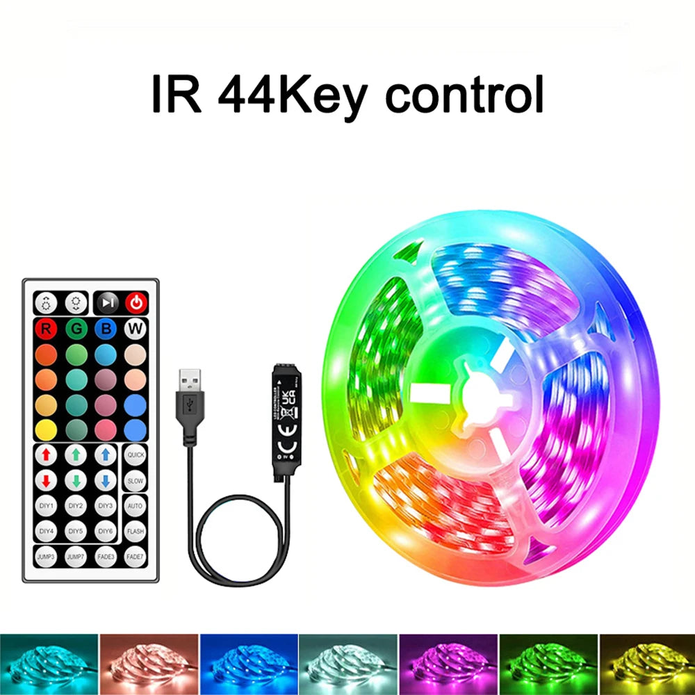 40M/131Ft LED Strip Lights APP Control Color Changing RGB Led Light Flexible Lamp Tape for Room Decoration TV Backlight Diode