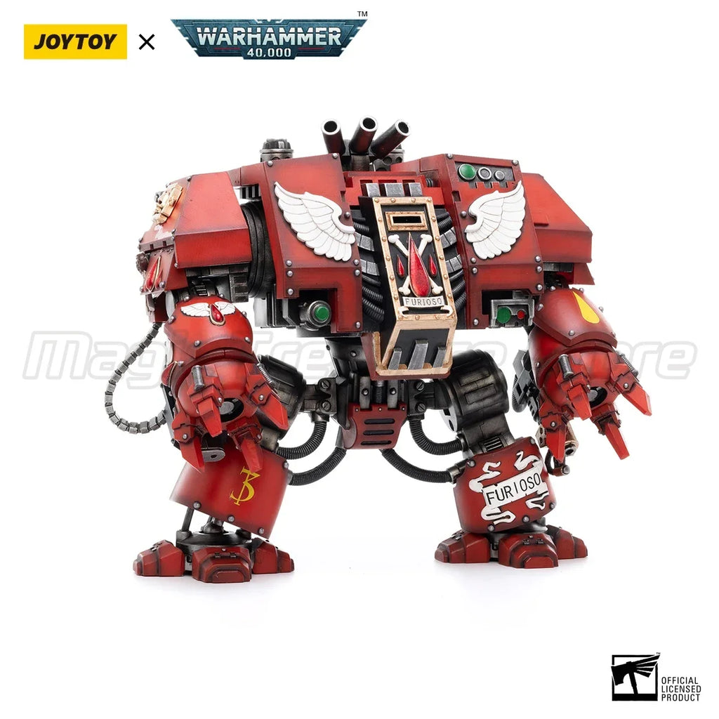 【MT】 JOYTOY 1/18 Action Figure Warhammer 40K Blood Angels Furioso Dreadnought Brother Samel Anime Figures Toys Model