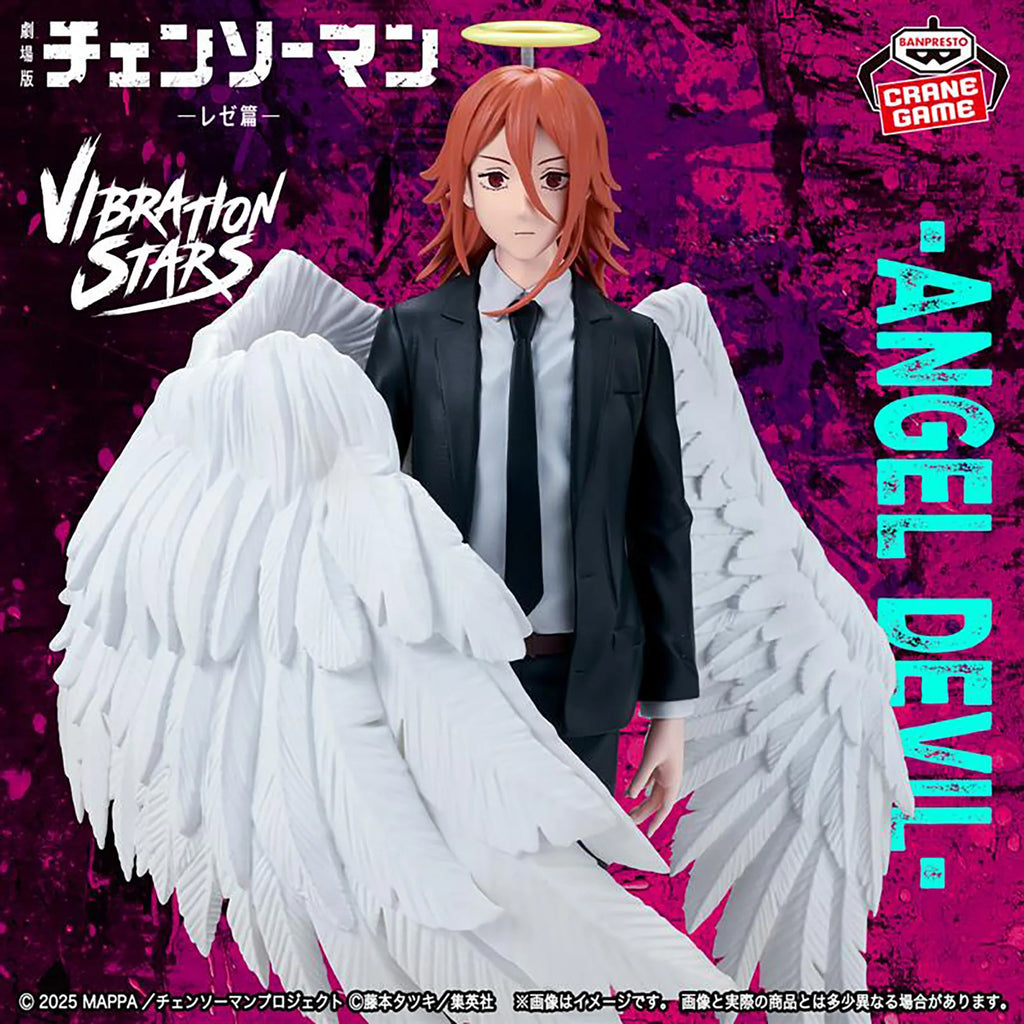 Original BANDAI BANPRESTO Vibration Stars Chainsaw Man PVC Anime Figures Action Figure Model Toys
