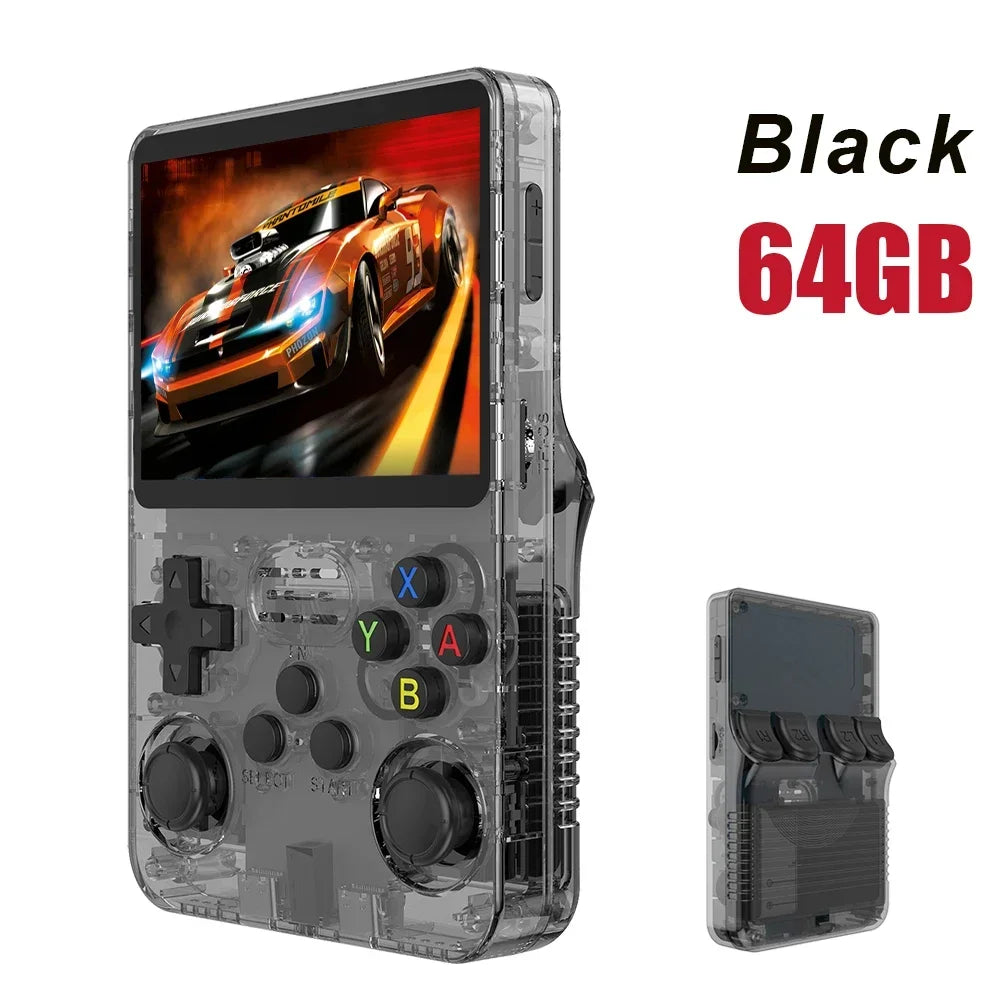 Open Source R36S Retro Handheld-Videospielkonsole Linux-System 3,5-Zoll-IPS-Bildschirm Tragbarer Pocket-Video-Player 64 GB 128 G Spiele
