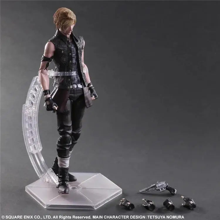 PLAY ARTS Figure Prompto Argentum Action Figure Anime Model Toy Joint Movable Decoration Collection Doll Christmas Gift