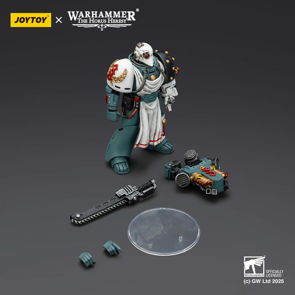 JOYTOY Warhammer The Horus Heresy 1/18 Sons of Horus Legion Champion Apothecary Figurine Soldier Action Figure Model Toys