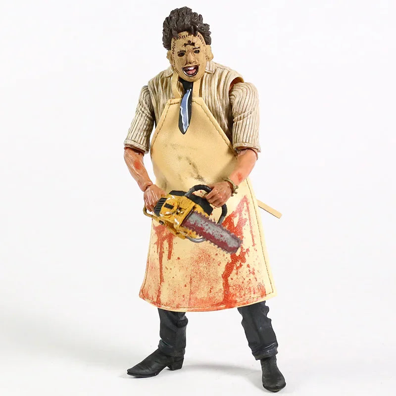 NECA Leatherface PVC Actionfigur Sammlermodell Spielzeug 7" 18cm