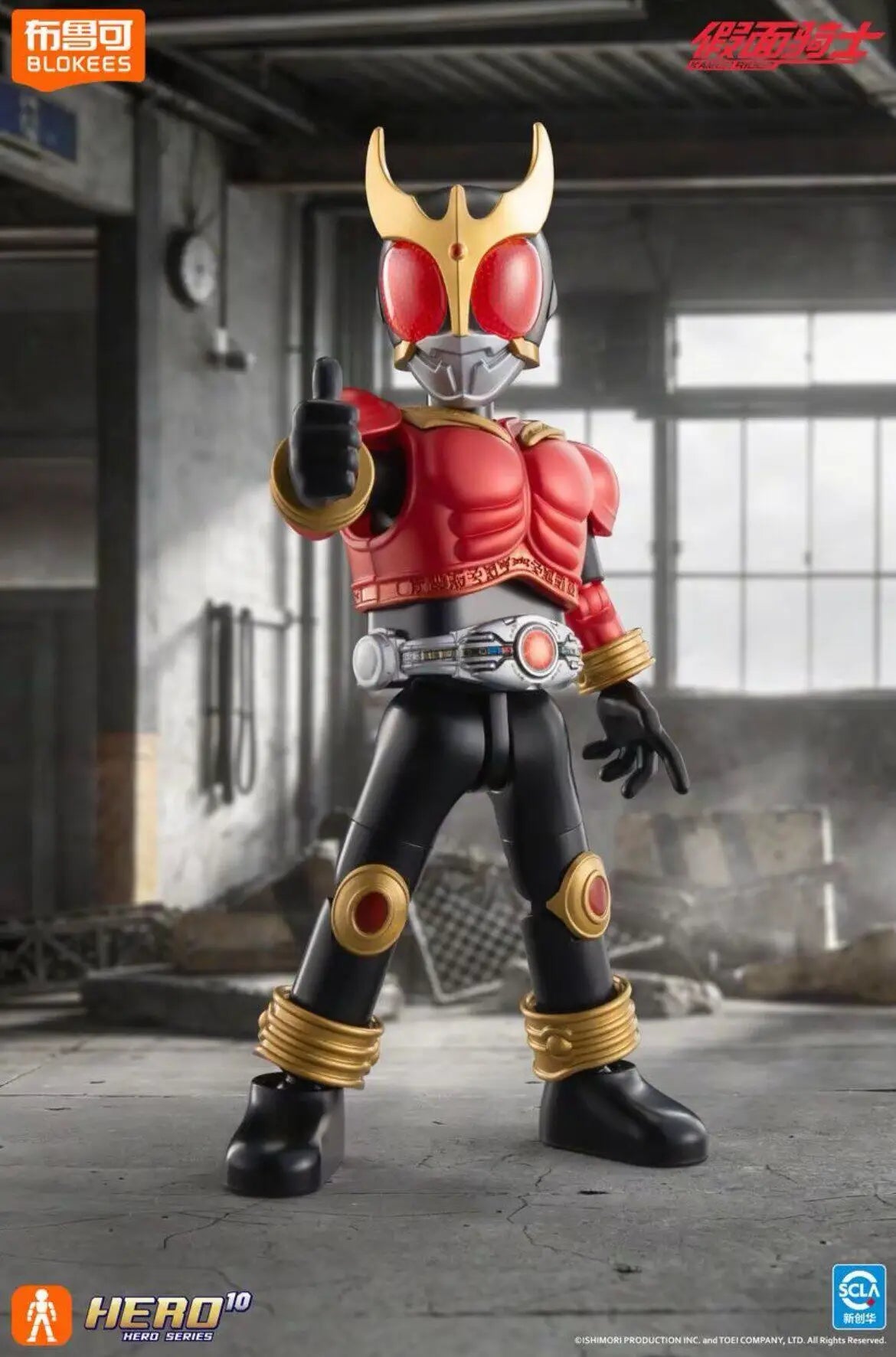 Original Blokees Hero Kamen Rider Galaxy Version Vol.6 - Genesis Myth Blind Box Geatsix Anime Peripheral Collection Toys Gifts