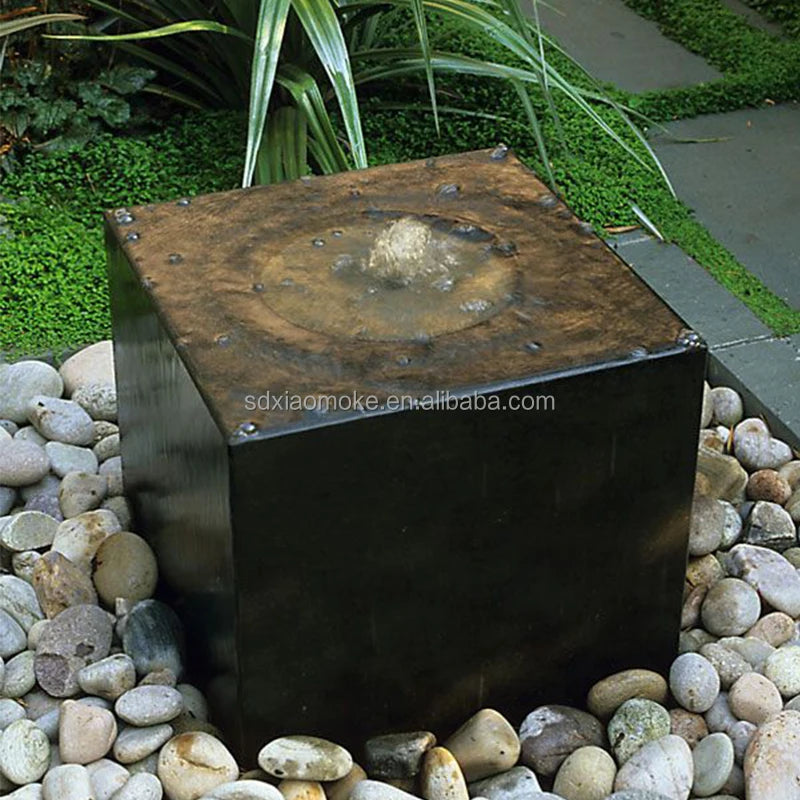 Customized Manufacturer Outdoor Water Fountain Waterfall Wall Home Decor