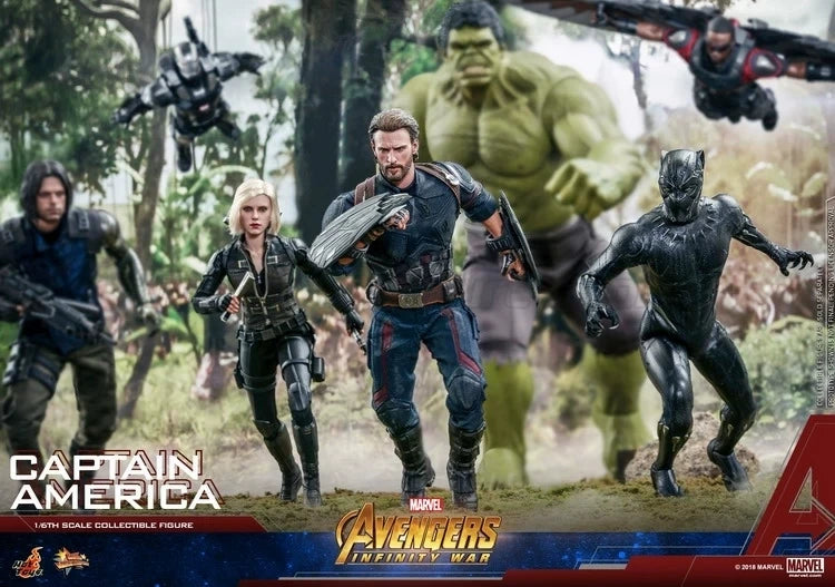 【MT】Hot Toys MMS480/MMS481 Marvel Avengers 3 Infinity War Captain America (6.0) 1/6 Collection Doll Model Toys