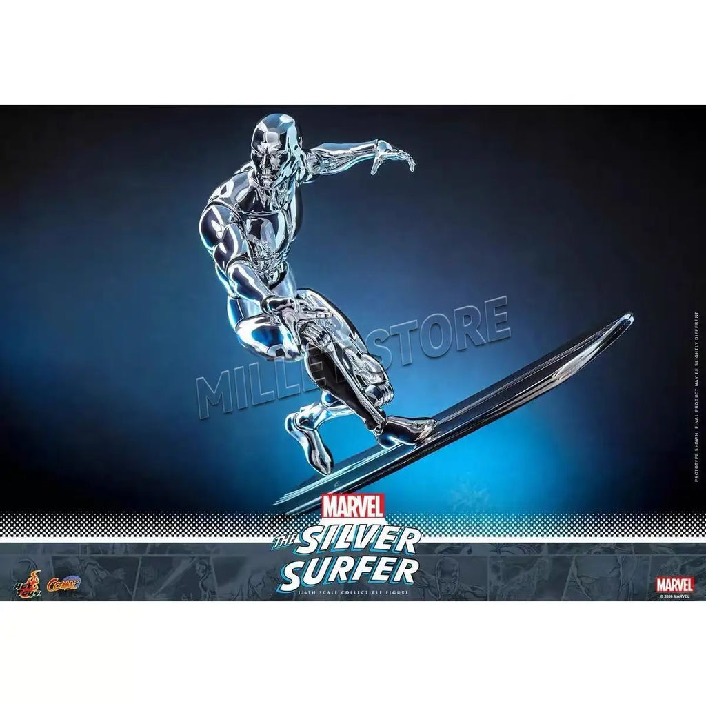 Adults Fun Pre-Sale! New! 100% Original Hot Toys 1/6 Scale Silver Surfer Action Figure Marvel Fantastic Four Anime Series
