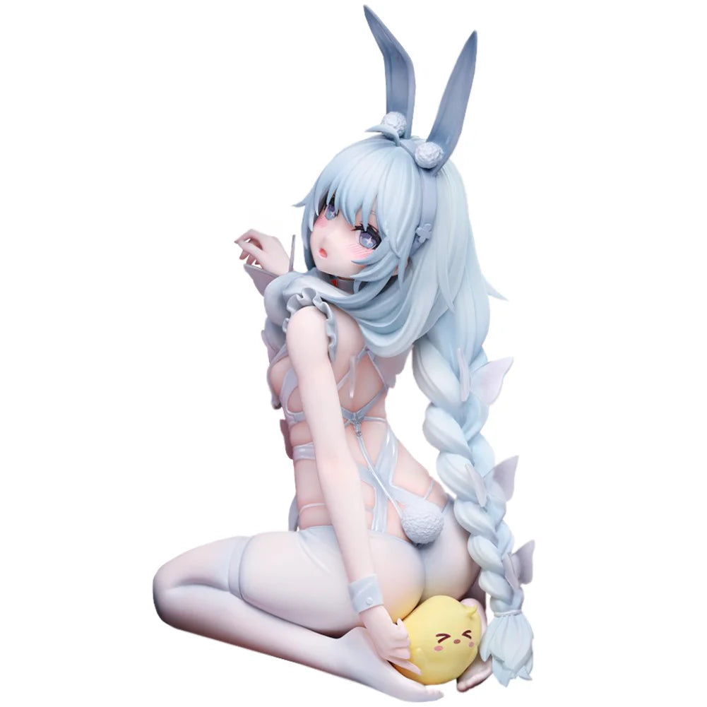 Anime MNF Le Malin Figuren Sitzende Pose Actionfigur Schönheit Häschen Modell, das es wert ist, Figuren zu sammeln, Desktop-Dekoration, Geschenk, 13 cm