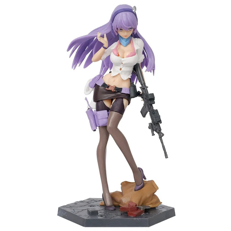 22CM After-School Battlefield Arena First Shot ELF PVC Statue - All-Rounder Anime Figure Model Collectible Gift for Fans