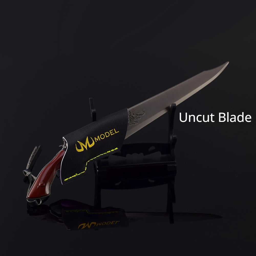 22 см острие Lion Heart Gunblade Squall Leonhart Final F&amp;F VIII Game Merchandise Fantasy Metal Blade Weapons Модел Декорация Колекция