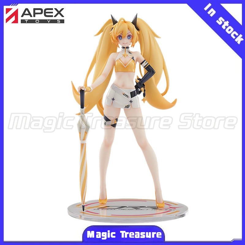 【MT】Original APEX-TOYS DJMAX RESPECT V Racing EL CLEAR 1/7 Scale Beauty Model Figure Toy