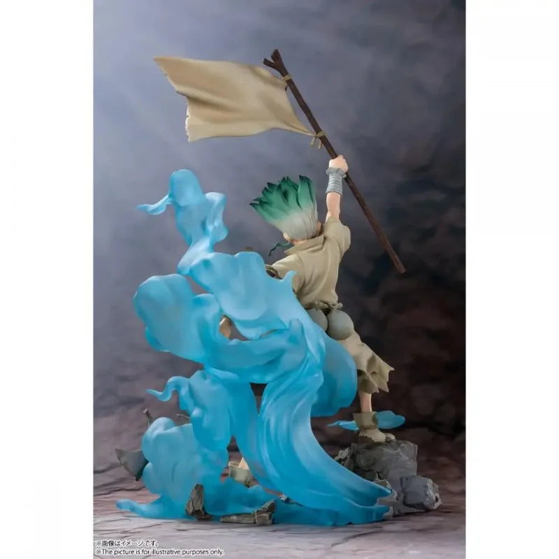Genuine Official Original Bandai Figuarts Dr.stone Ishigami Senkuu Figuarts Anime Collectible Model Brand New and Not Opened