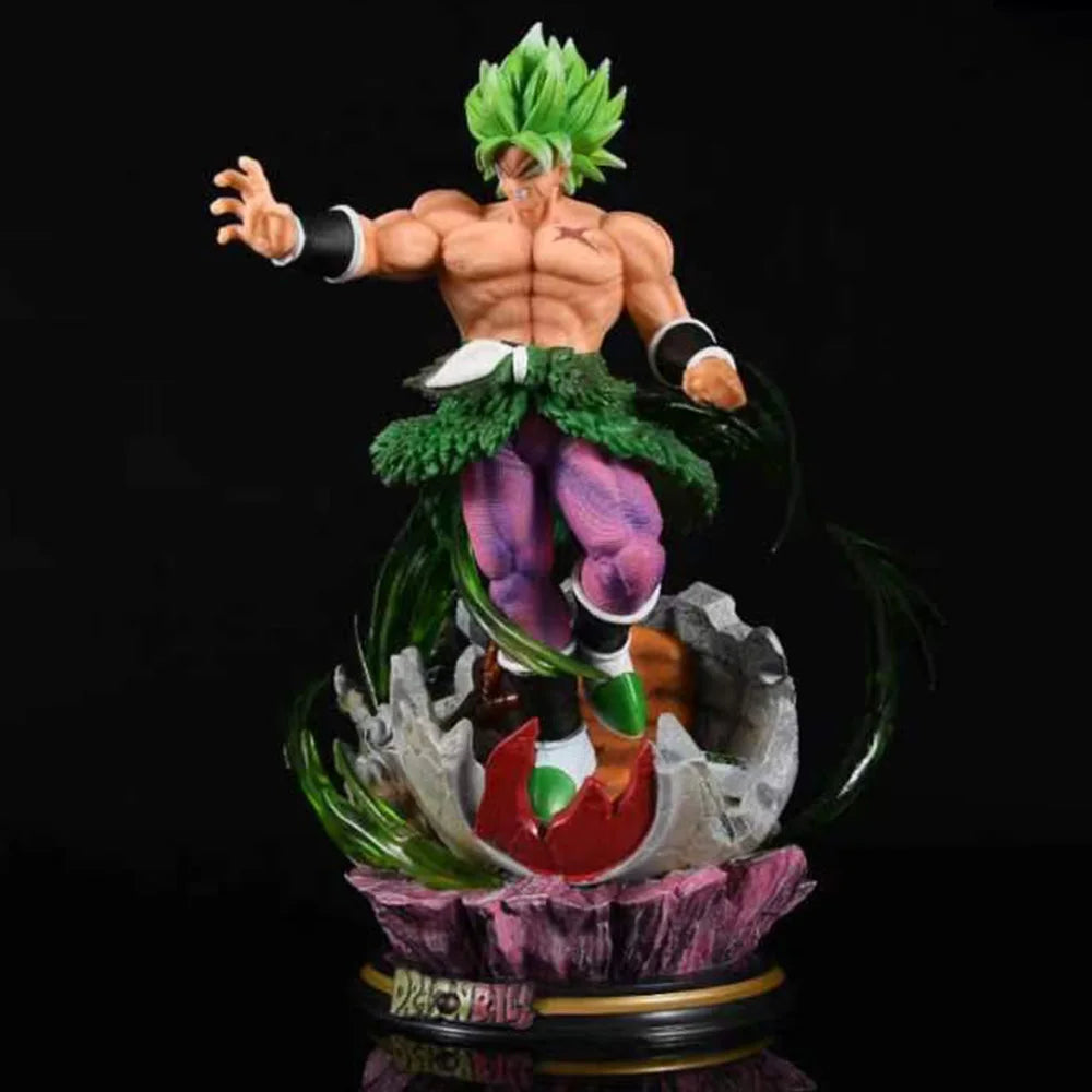 Anime Dragon Ball Figure Broly Figure Super Saiyan Broly Figurine 30cm Pvc Action Figures Statue Collection Model Toy Gifts
