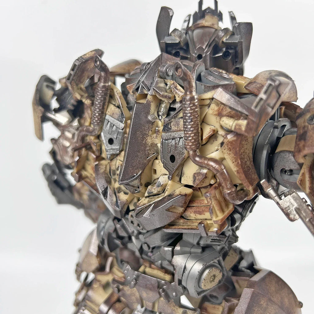UT Transformion R-05 R05 33cm MG Tank Damaged Battle Damous Uniquetoys R 05 Robot Action Figure Collect Gifts