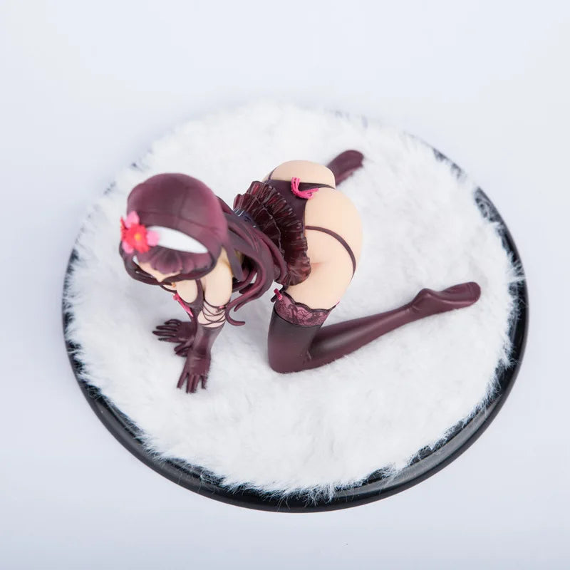 12cm Saenai Heroine No Sodatekata Kasumigaoka Utaha Kneeling Position Anime Girl Figures Statue Models Boys Collectible Doll Toy