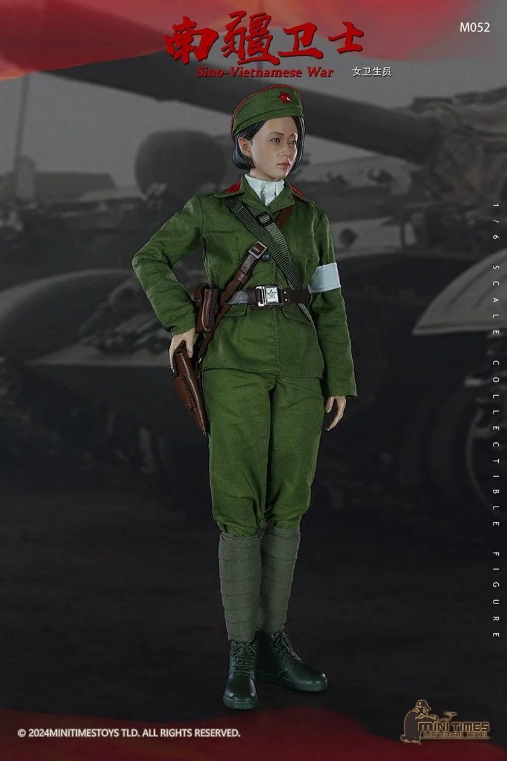 In Stock minitimes toys M052 1/6 Scale Female Soldier Health Worker Full Set for 12inchs Action Figure Model Toys Gifts