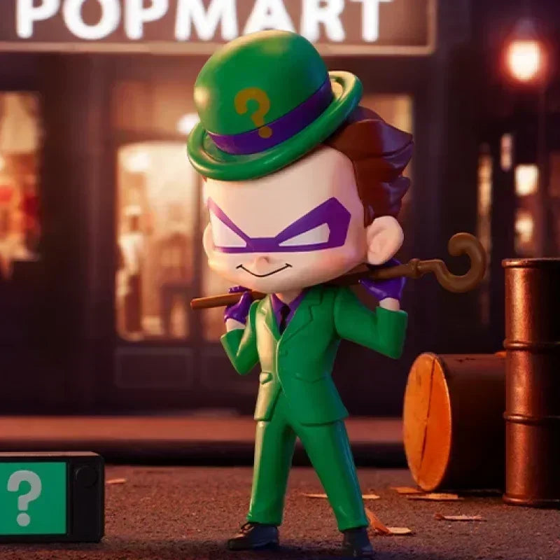 POP MART DC Gotham City Series Blind Box Guess Bag Mystery Box Toys Doll Cute Anime Figure Ornaments Gift