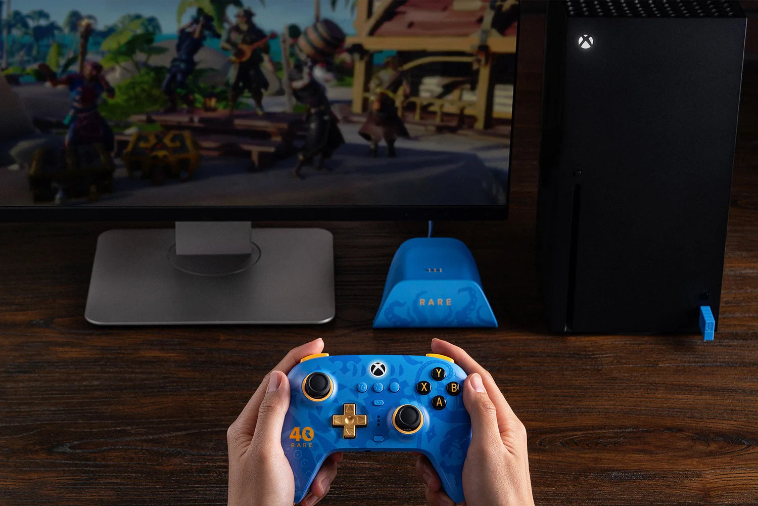 8BitDo Ultimate 3-mode Wireless Controller for Xbox, Rare 40th Anniversary Edition Gamepad for Xbox One, Apple, PC & Android