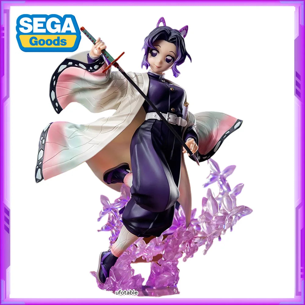 В наличност Оригинална SEGA Demon Slayer Luminasta Kochou Shinobu PVC Аниме Фигурка Екшън Фигурка Модел Играчки Подарък