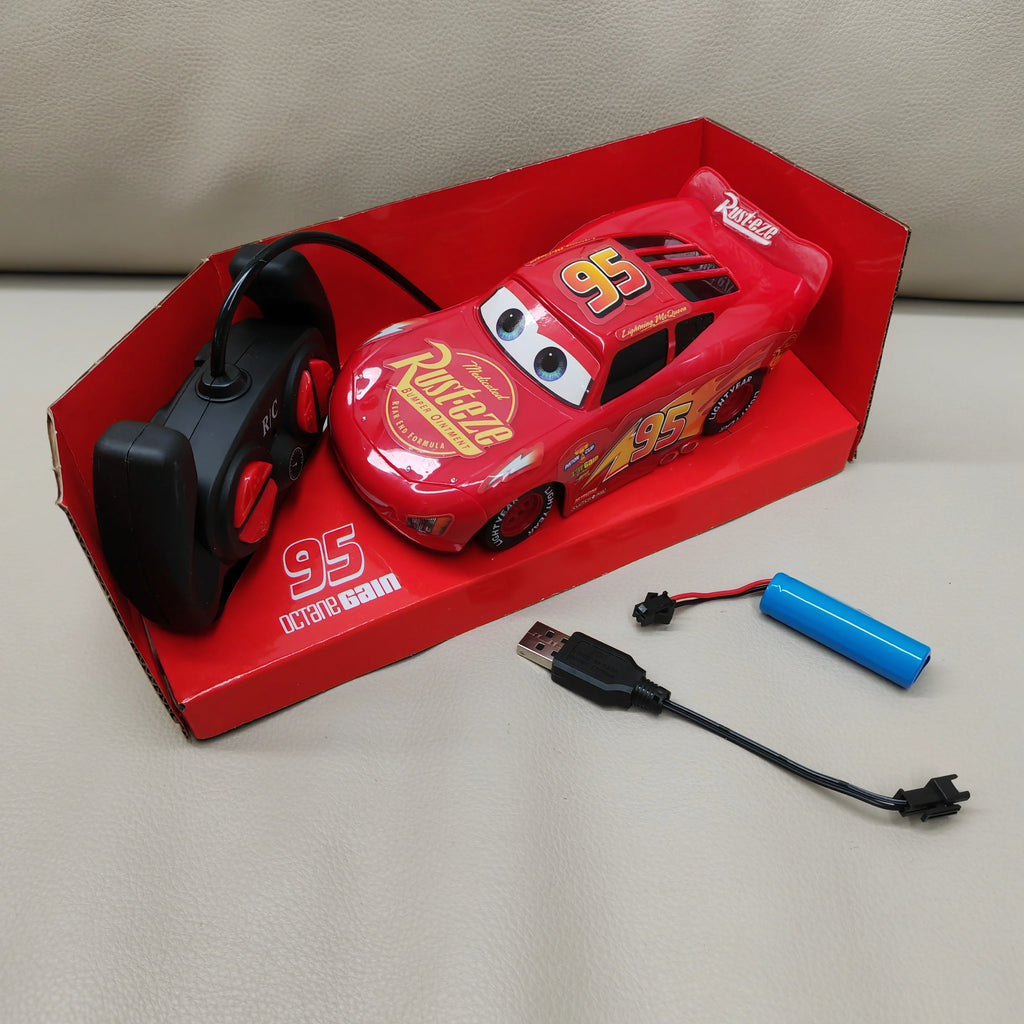 2024 New Disney Pixar Cars 3 Lightning Mcqueen Remote Control Car Electric Remote Control Toy Car Toys For Kids Xmas Gift