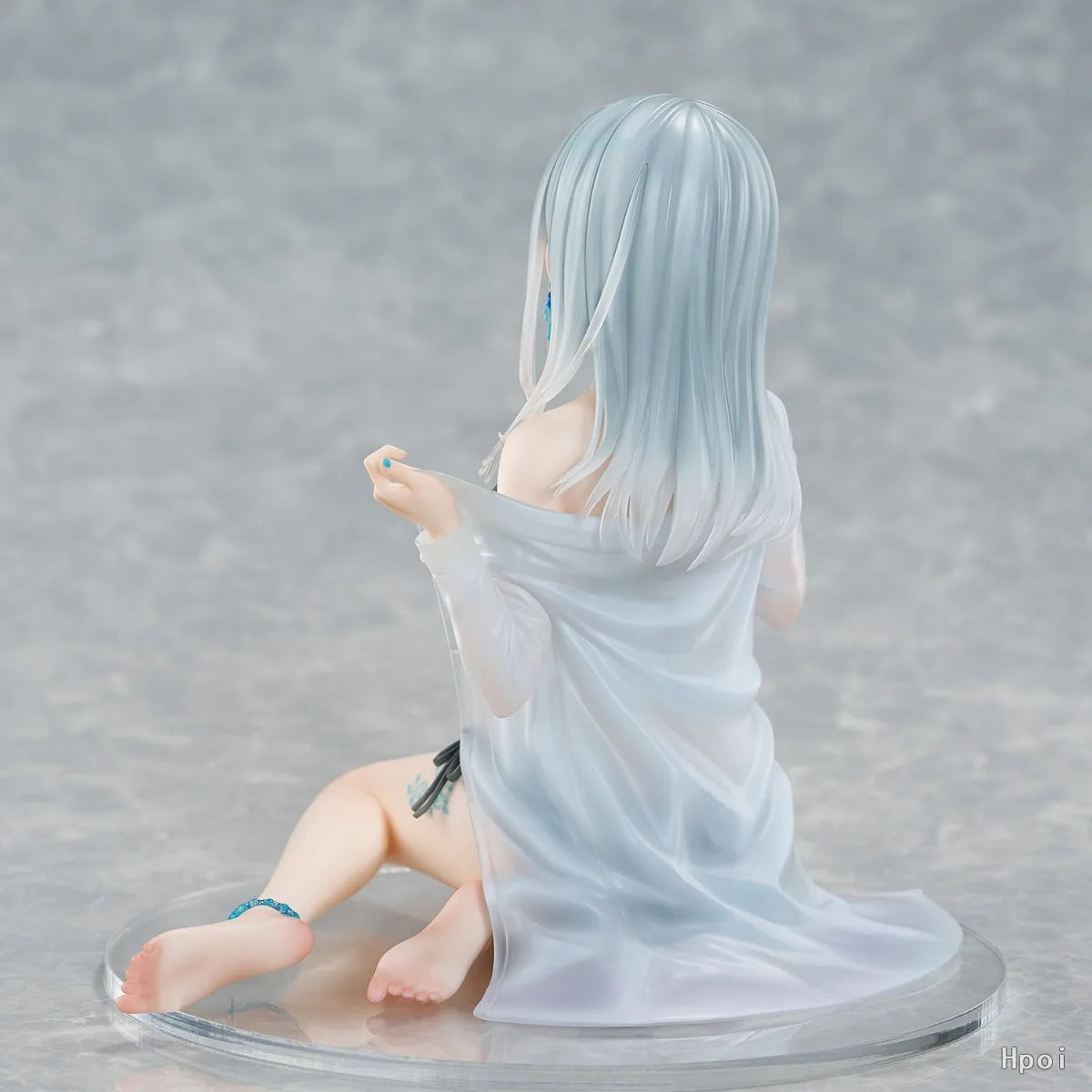 +In Stock Original UnionCreative Okigae Silver Hair - Sky Blue Morning - Limited Costume Ver 15cm Anime Figures Toys Ornaments