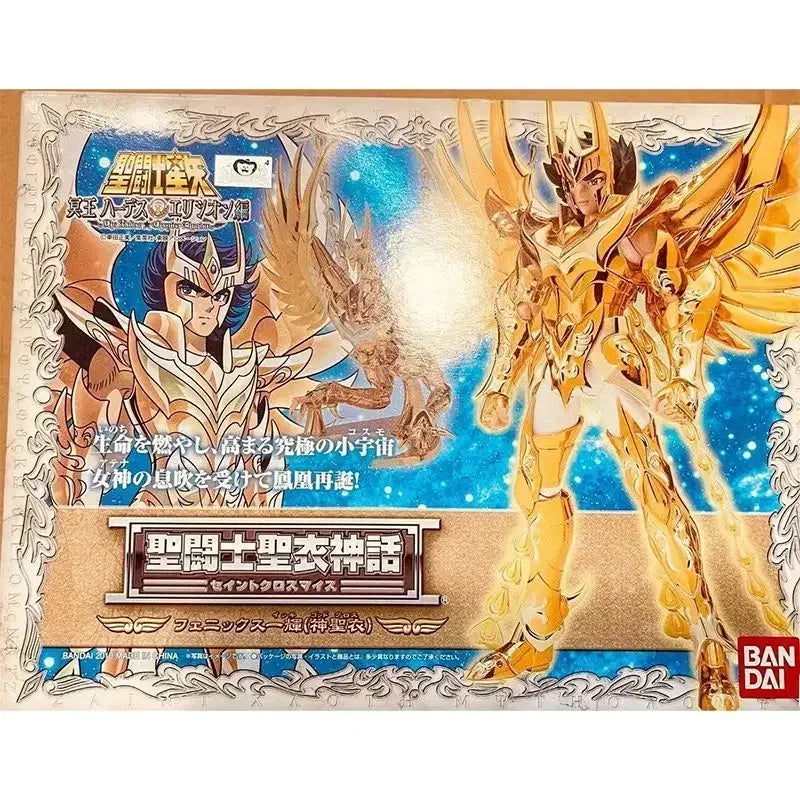 In Stock BANDAI Holy Cloth Myth Phoenix Ikki Anime Character Model  Children Toy Gift Collection