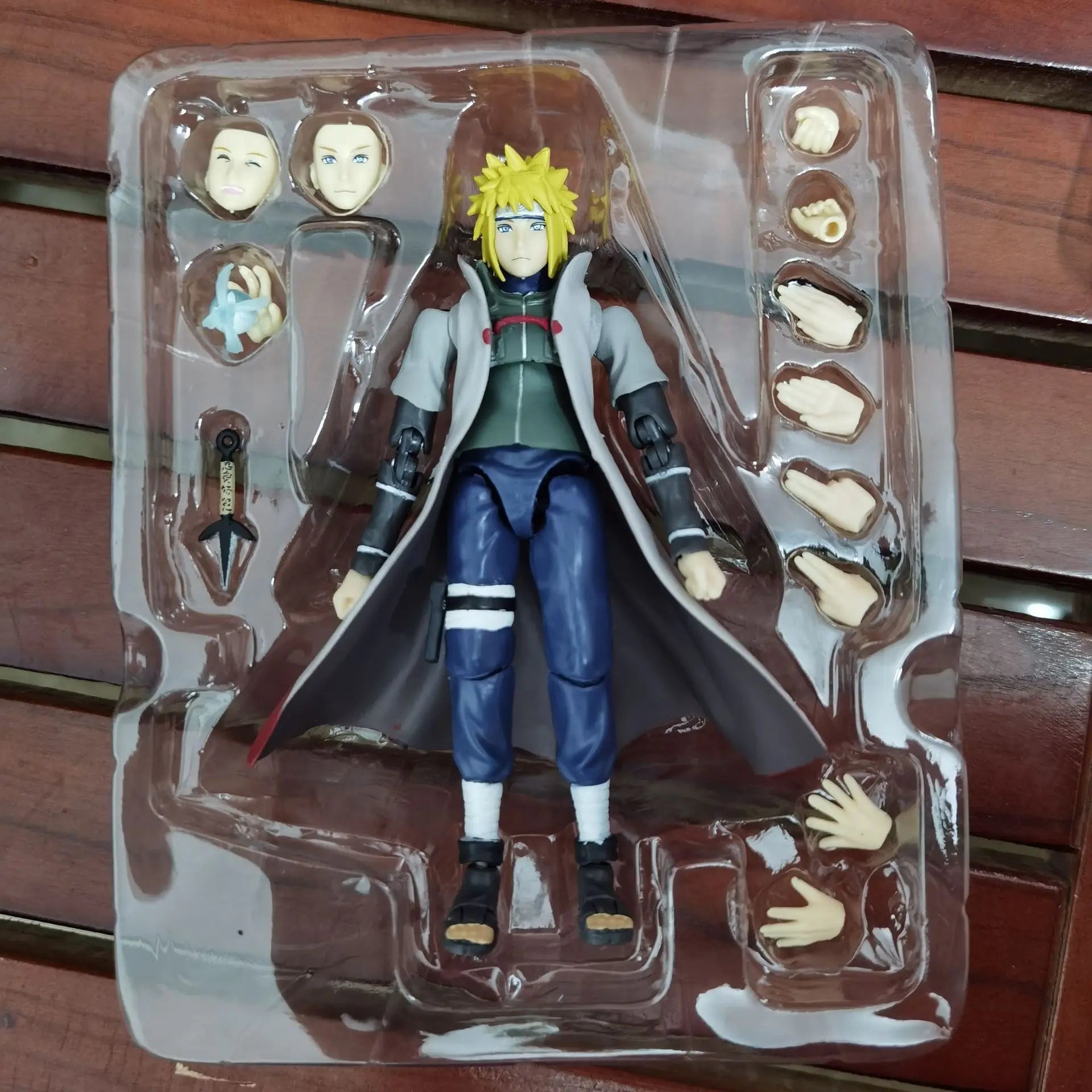 15CM S.H.Figuarts SHF Naruto Shippuden Fourth Generation Namikaze Minato Action Figure Model Toys Joint Movable Ornament