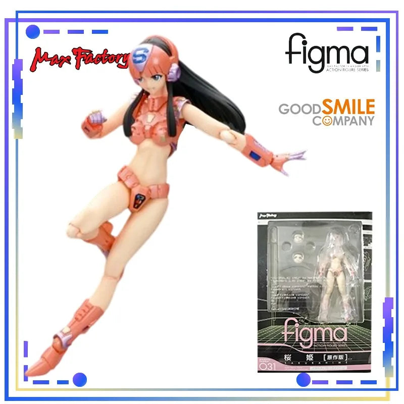 Max Factory GSC Figma #030 Plawres Sanshiro Juohmaru (Original Manga Ver.) JPWA Tag Tournament Ver. Action Figures Toy Boy Gift