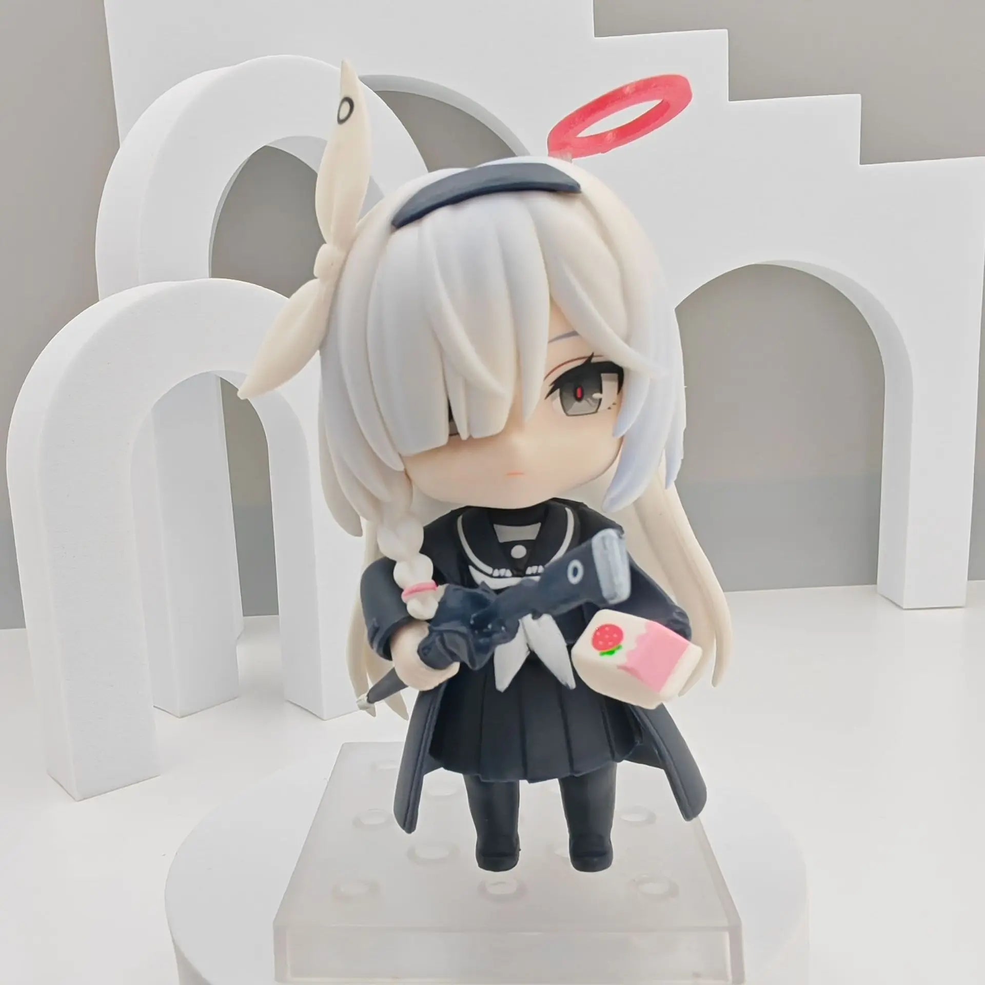 10CM Anime Game Blue Archive Plana (#2603) Figure OB11 Stand Model Toy Doll Aciton Figure PVC Collection Gifts