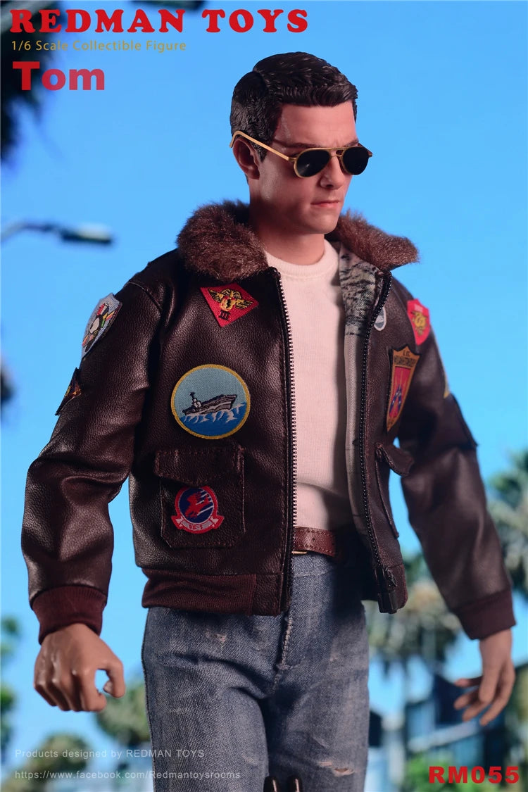 REDMAN TOYS RM055 1/6 Male Soldier Tom Cruise Full Set 12'' Action Figure Model In Stock For Fans Collection