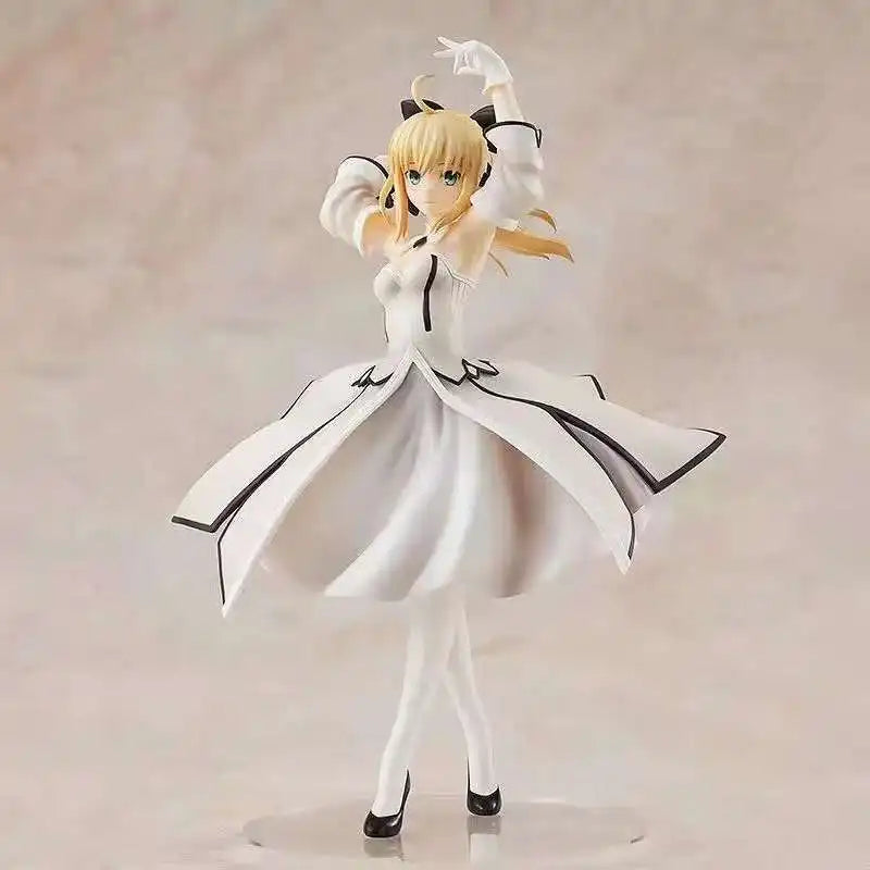 Bewegliche Anime-Figur Fate Stay Night Saber Altria Pendragon Modell Spielzeug Geschenk für Sammler Geburtstag