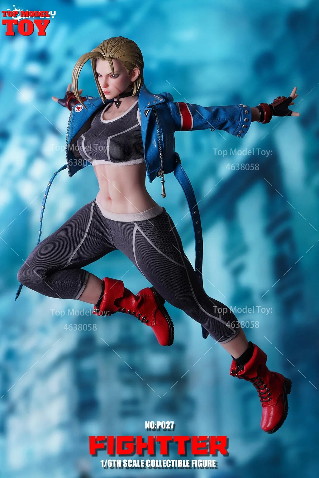 2025 Q3 PLAY TOY P027 1/6 Fightter Female Soldier 12" Action Figure Body Dolls Movable Eye Head Carving Full Set for Collect