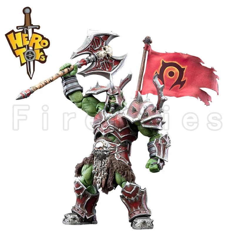 7inches Hero Toys Action Figure Cucaron The Orc Overlord Anime Model For Gift