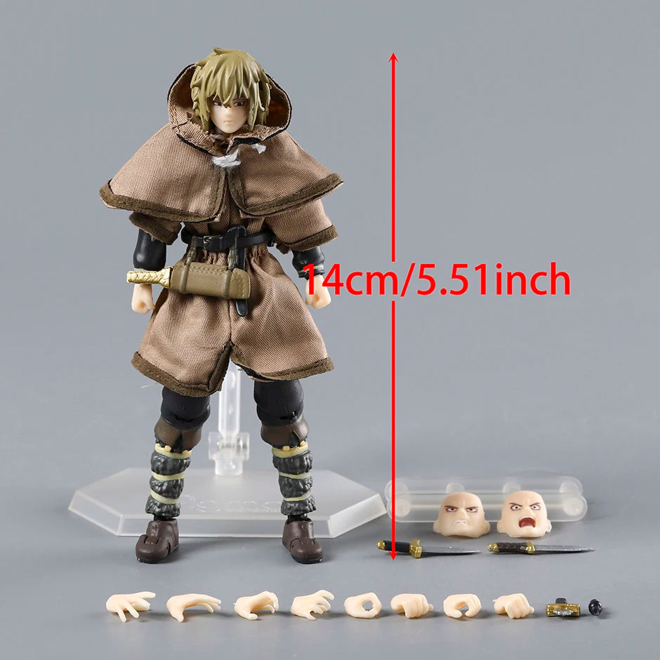 Figma Thorfinn 608 Vinland Saga Painted Action Figure Toy